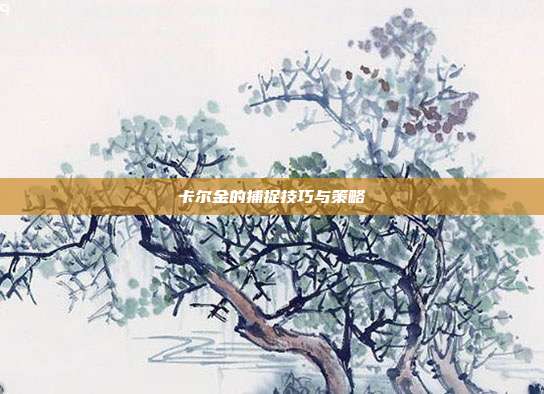卡尔金的捕捉技巧与策略