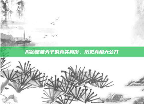 揭秘皇族天子的真实身份,历史真相大公开