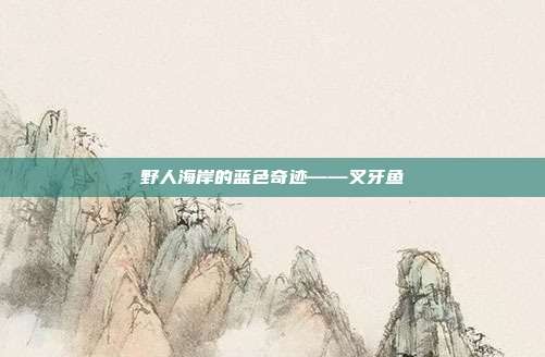 野人海岸的蓝色奇迹——叉牙鱼