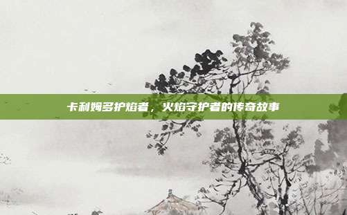 卡利姆多护焰者,火焰守护者的传奇故事