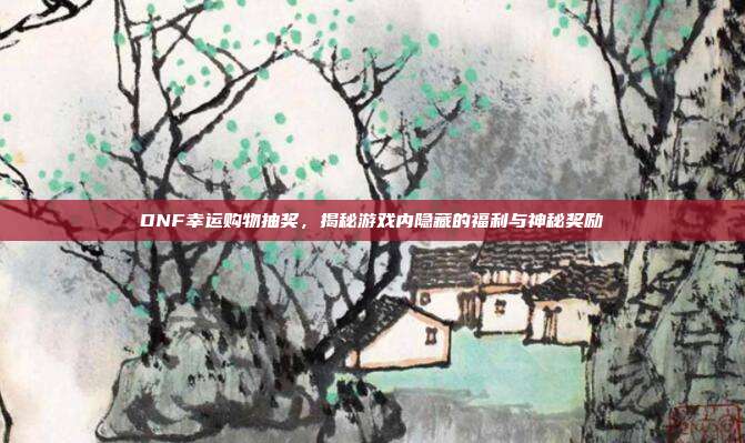 DNF幸运购物抽奖,揭秘游戏内隐藏的福利与神秘奖励