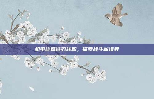 机甲旋风链刃转职,探索战斗新境界