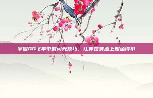 掌握QQ飞车中的闪光技巧,让你在赛道上如鱼得水