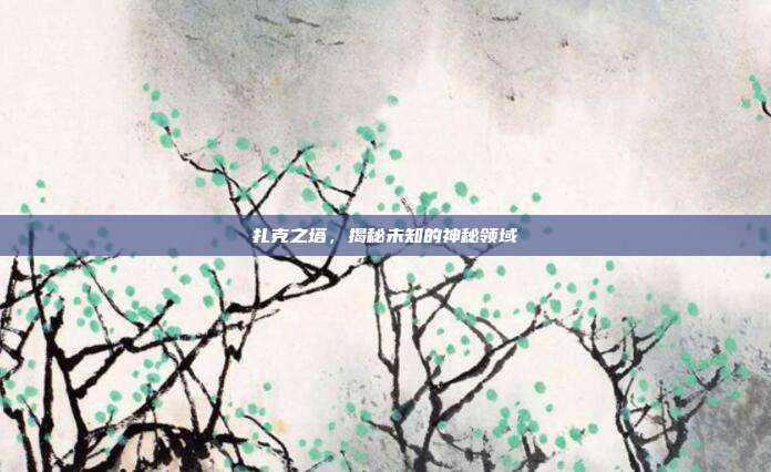 扎克之塔,揭秘未知的神秘领域
