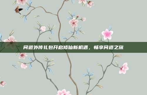 问道外传礼包开启修仙新机遇,畅享问道之旅