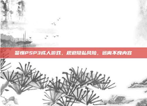 警惕PSP3成人游戏,规避隐私风险,远离不良内容