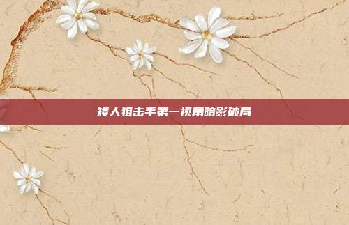 矮人狙击手第一视角暗影破局