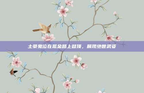 土豪鬼泣在氪金路上登顶,展现绝世武姿