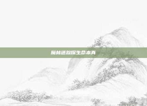 魔林迷踪探生命本真