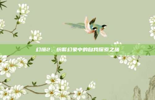 幻境2,纷繁幻象中的自我探索之旅