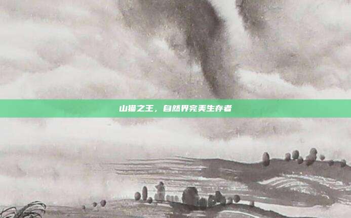 山猫之王,自然界完美生存者