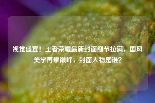 视觉盛宴!王者荣耀最新封面细节拉满,国风美学再攀巅峰,封面人物是谁?